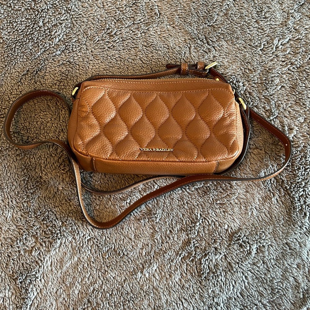 EUC Quilted Leather Sydney Crossbody bag